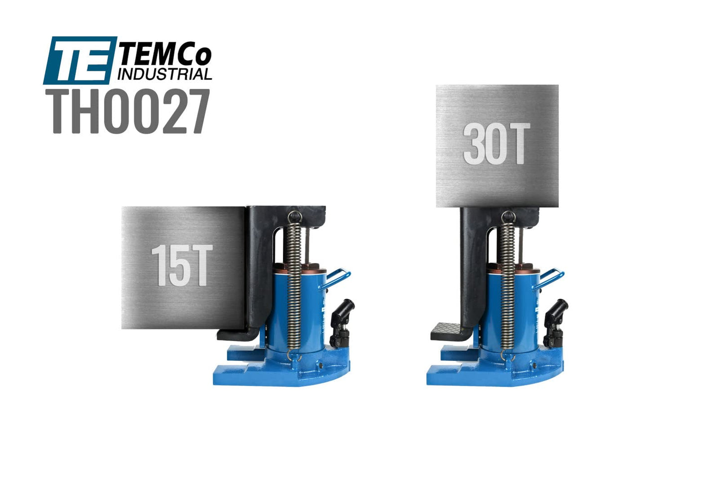TEMCo Hydraulic Container/Machine Toe Jack (15 Ton - 30 Ton) Lift Capacity TH0027