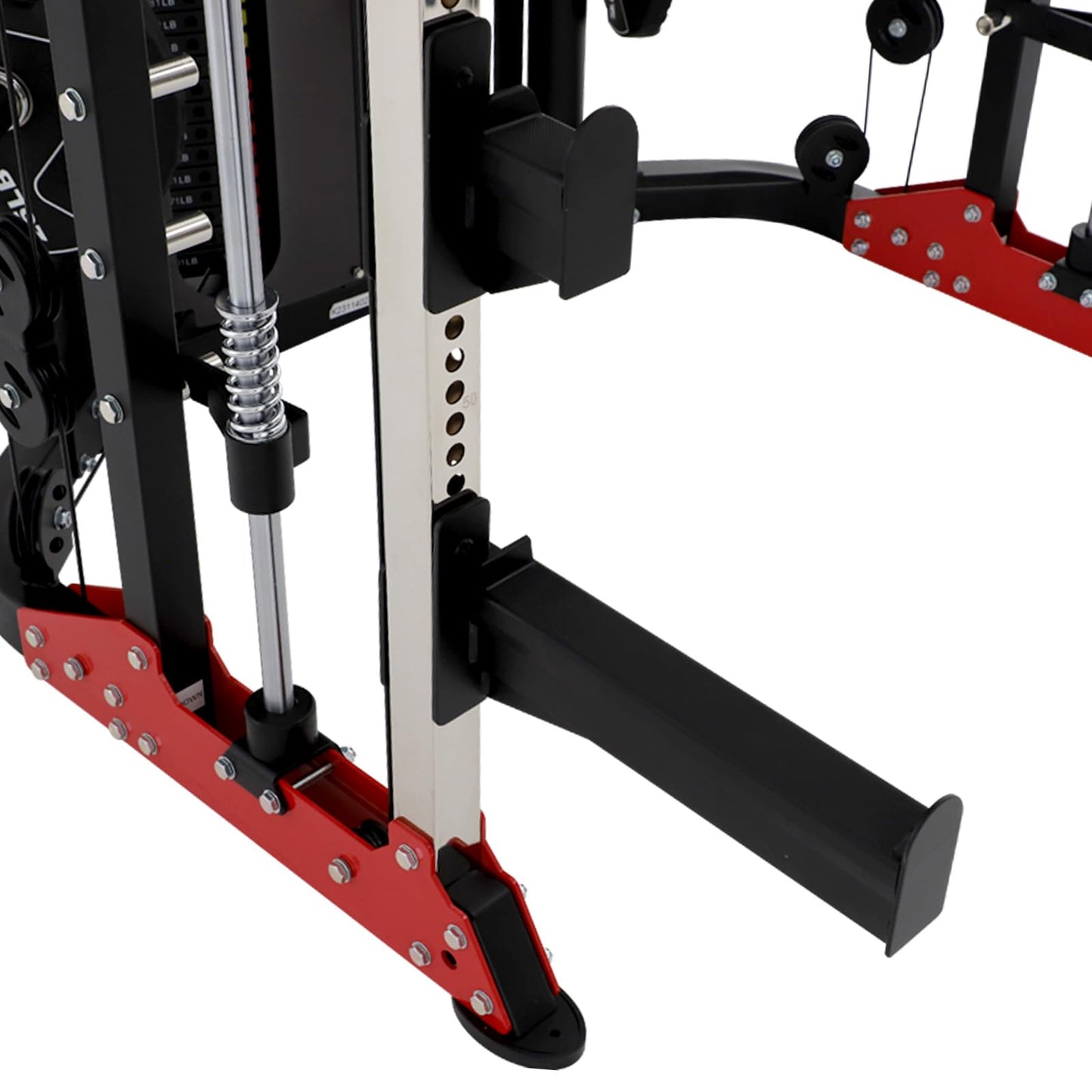 Altas Strength Smith Machine 3058G Home Gym Equipment with 1000 lbs Weight Capacity, 2000 lbs Cables for Versatile Workouts Squats Presses Pulling Lunges Deadlifts Easy Assembly Included Accessories