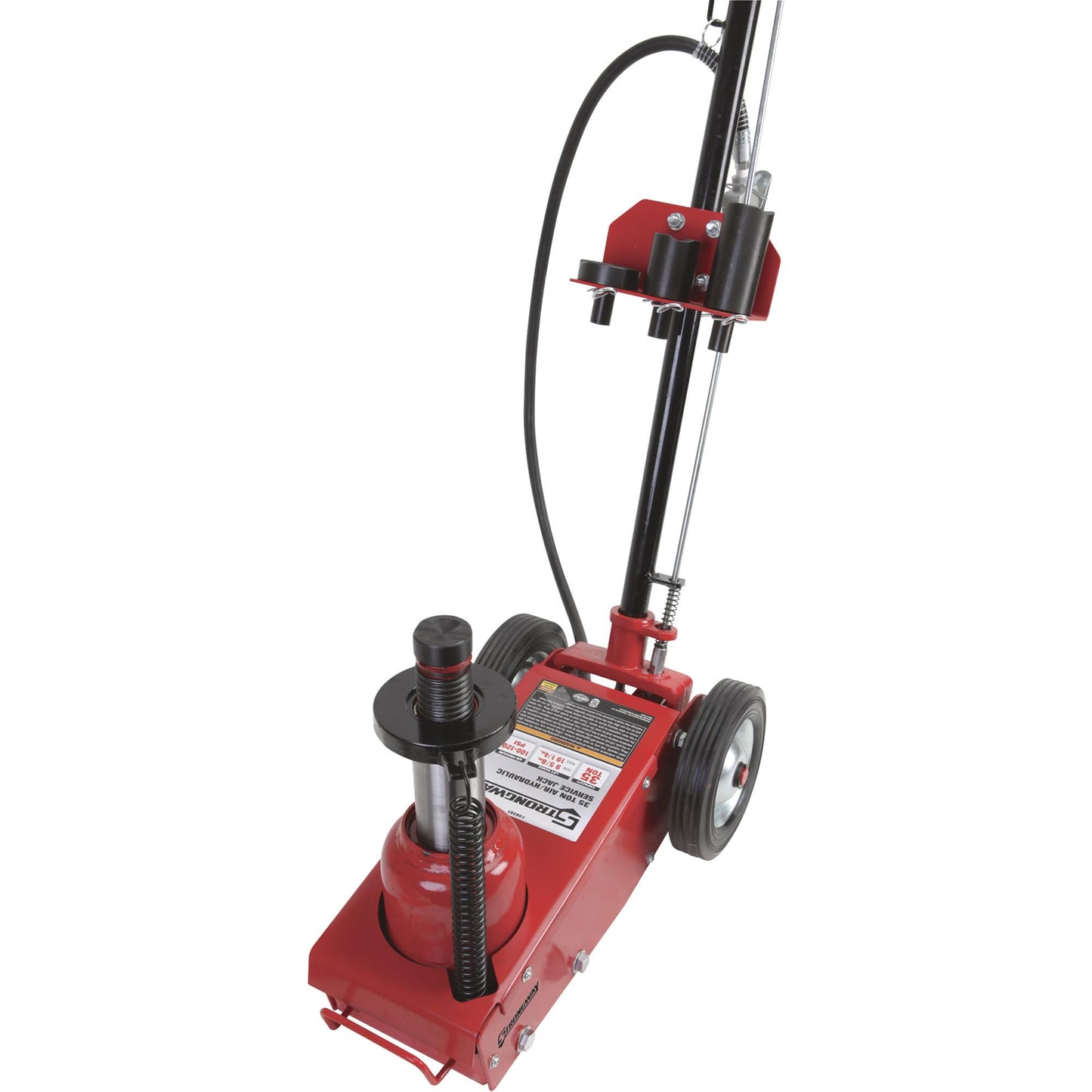 Strongway 35-Ton Quick Lift Air/Hydraulic Service Floor Jack