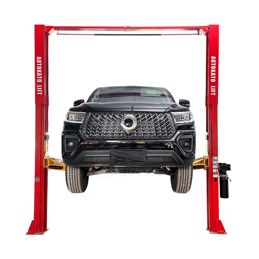 KATOOL 4.0HP 12000lbs 2 Post Lift Extra Height 167inch 220V Motor Two Post Clear Floor Car Lift Auto Lift Truck Lift