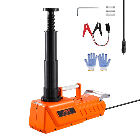 VEVOR Electric Car Jack, 15 Ton Hydraulic Jack Lift, Hydraulic Lifting Range 7.9-20.5 inch Portable Jack kit for Sedan, SUV, Truck