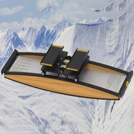 Indoor Skiing Machine - Adjustable Strength and Balance Training Tool for Enhanced Fitness and Coordination