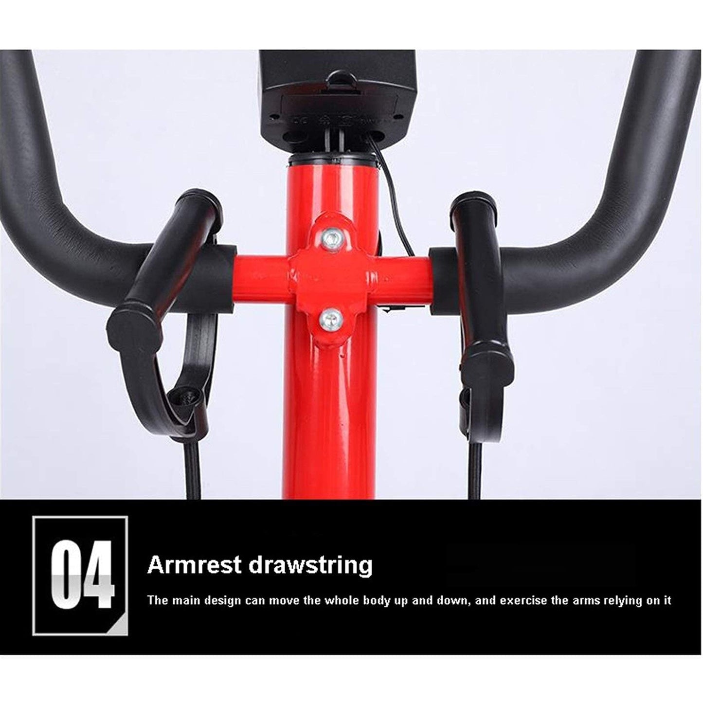 Mini-Stepper Swing Stepper Adjustable Stepper Aerobic Twist Stair Stepper Exercise Fitness Workout Machine with LCD Screen and Safety Handlebars