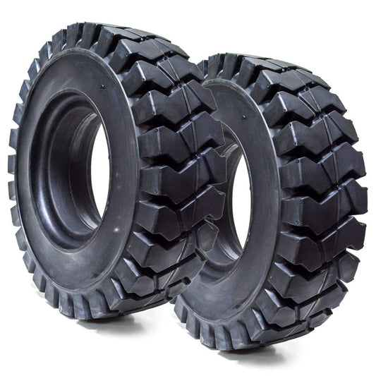 GENTERUN 2 Pack 7.00-12 Solid Forklift Tire R701 Tread Flat Proof 70012500R73 Fits Industrial Forklift