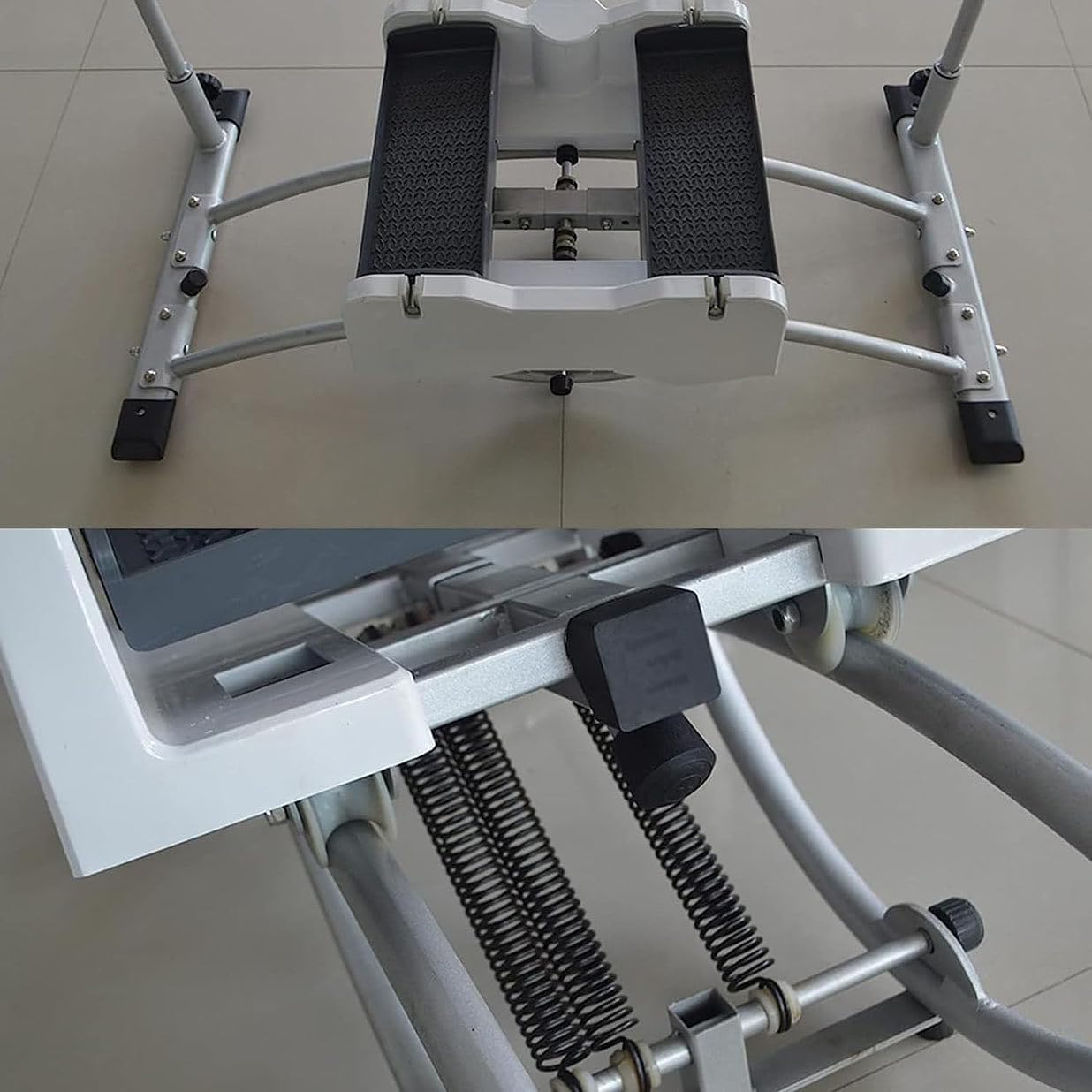 CUTPOIY Indoor Ski Exercise Machine, Beginner Gym Waist Strength Training, Aerobic Fitness Equipment, Strength and Balance Training Tool Set