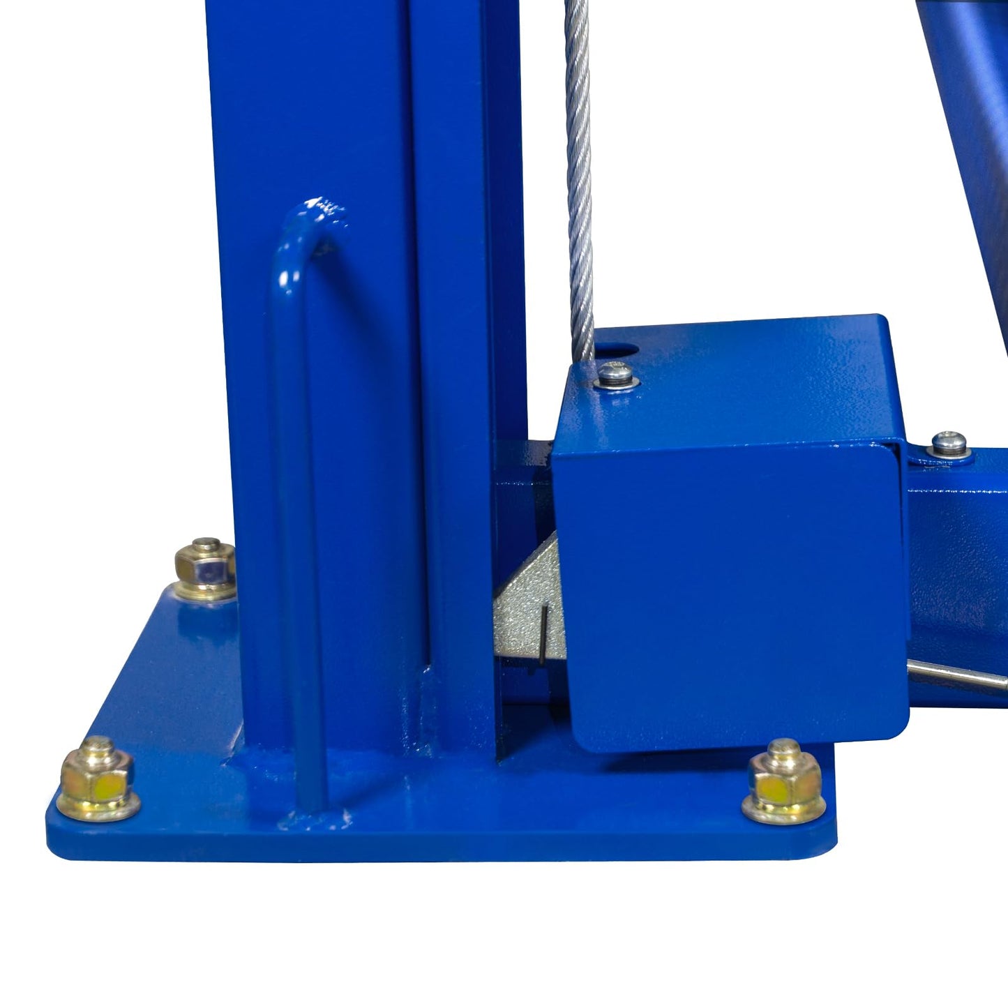 WEIZE 8500LBS 4 Post Vehicle Lift with Moving Casters, 110V/60Hz 1.5 HP Motor, Single Point Release, 71'' Max Lifting Height Portable 4 Post Auto Car Lift for Home Garage, Auto Shop, Vehicle Parking