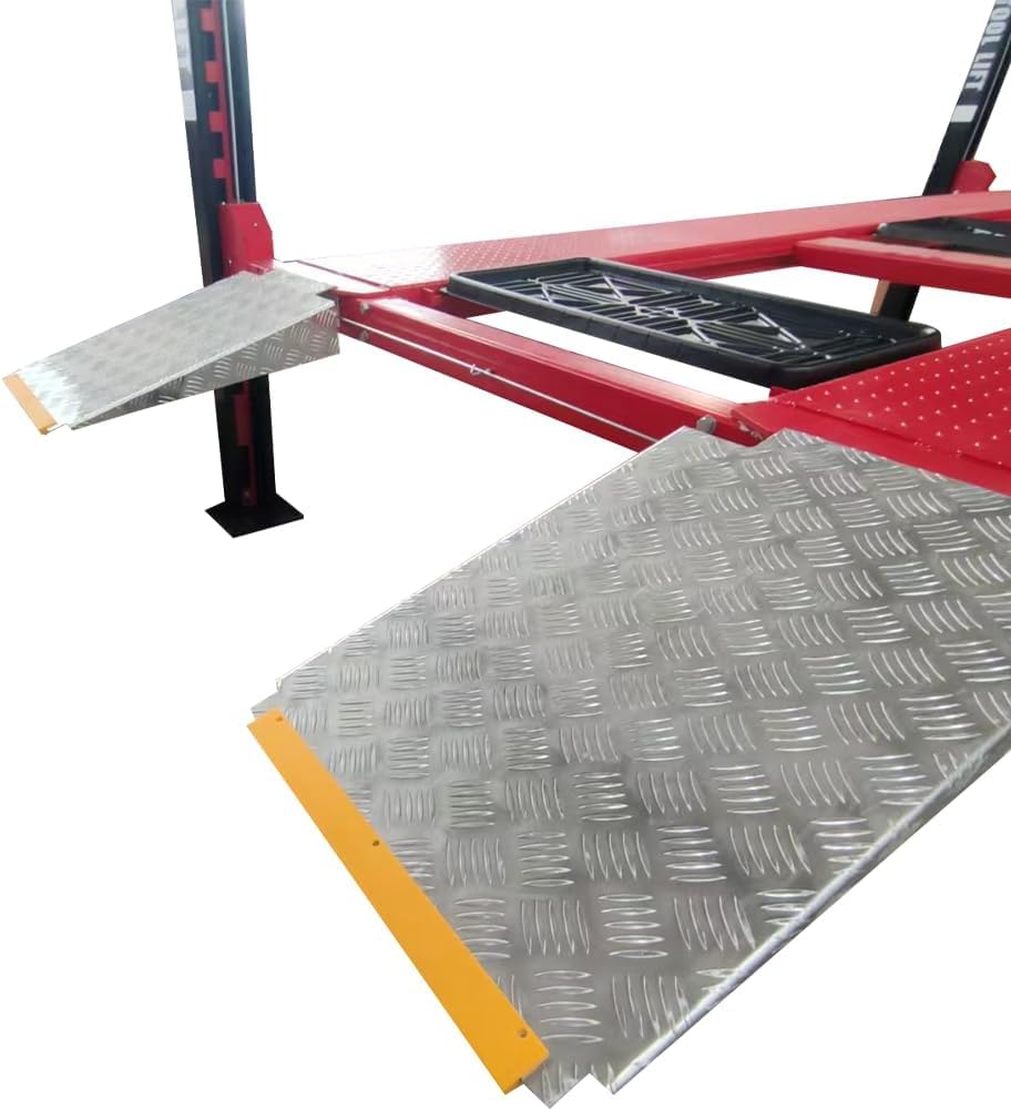 MutsMover 9,500 LBS 4-Post Car Lift, Extra Tall & Wide Parking and Storage Auto Lift with 79" Max Height, 3.0HP Heavy-Duty Hydraulic System for Garage, Parking, or Workshop Use, 1 Year Warranty,220V
