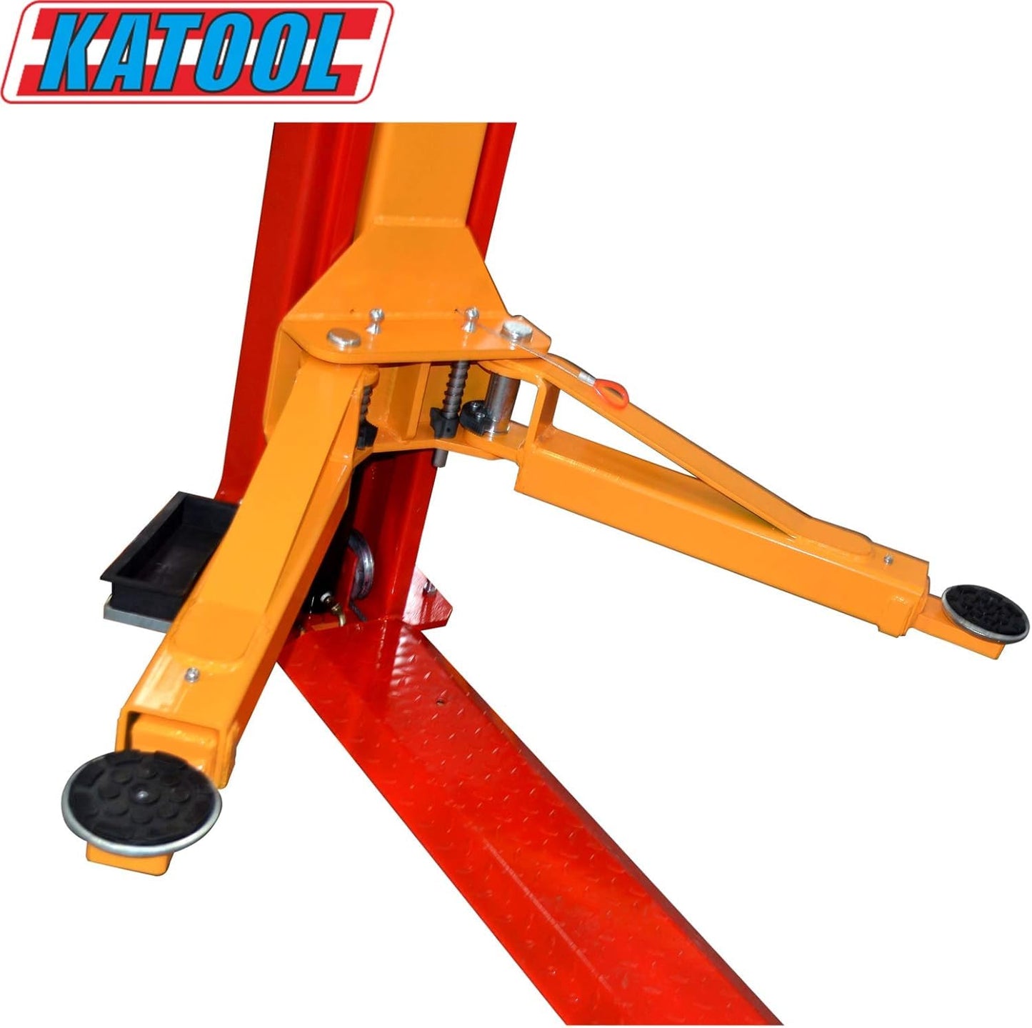 KATOOL 10000lbs 2 Post Lift Double S Design Auto Lift 2 Post Car Lift Truck Hoist Two Post Auto Lift, 220V