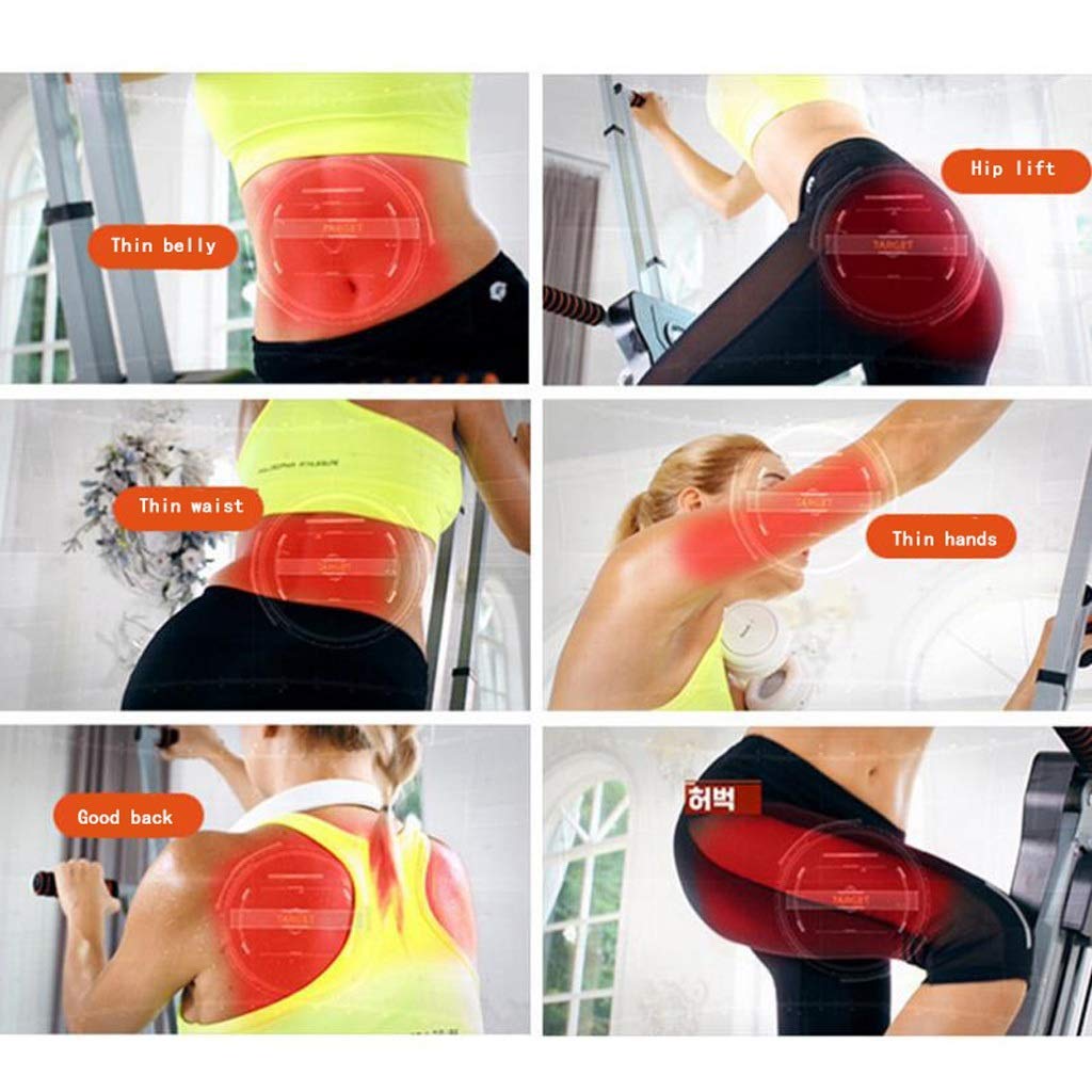 ZHCWEP Vertical Climber for Home Gym Folding Exercise Cardio Workout Machine Stair Stepper