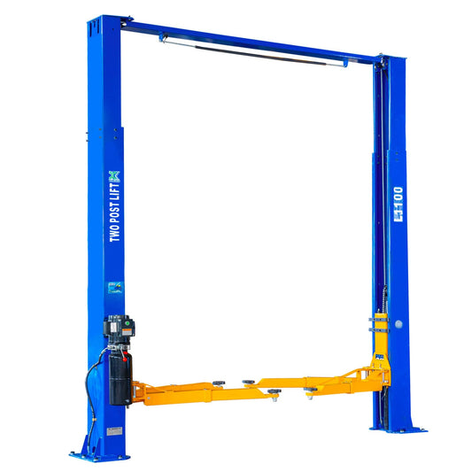 XK-L1100 Car Lift 110V Vehicle Lift 10,000 Lbs 2 Post Truck Hoist with 36 Months Parts Replacement