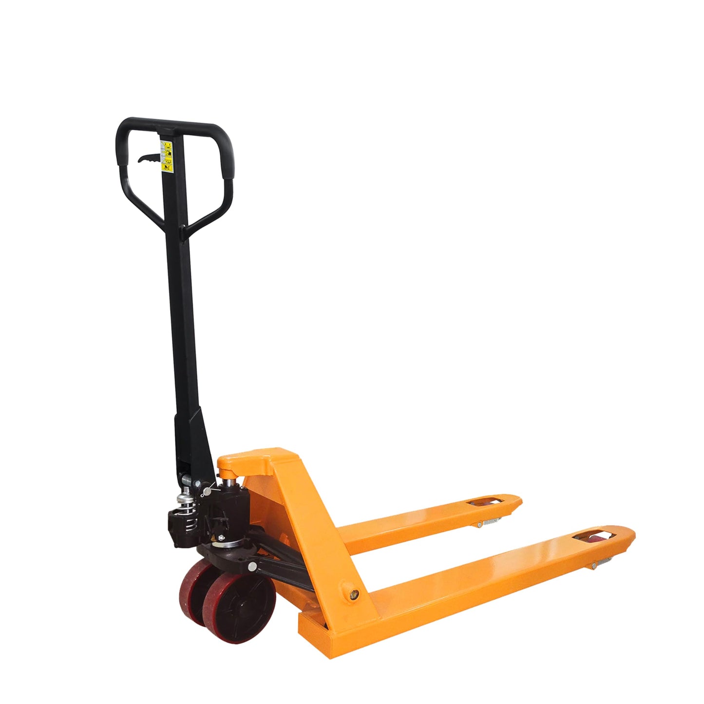 Kaixun Manual Pallet Jack Truck, 6600lbs Capacity 27" W x 48" L Forks, Dual PU Wheels, Heavy-Duty Pallet Truck for Warehouse