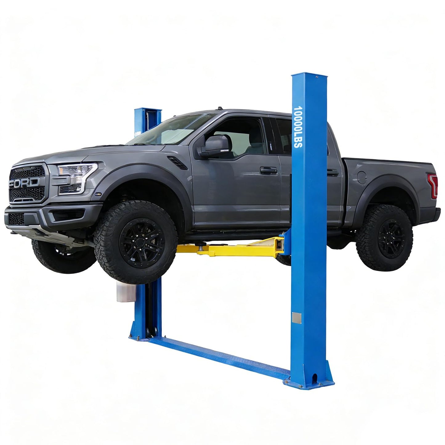MutsMover 10K Capacity 2-Post Car Lift with Floor Plate Base, 73 Inch Max Rise, Heavy-Duty Hydraulic Auto Lift for Workshop & Parking, Safety Lock Release, 220V, 3 Year Coverage, 2026