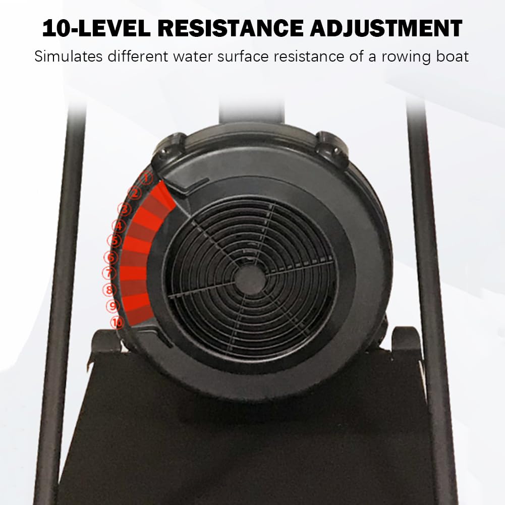 UPWONEA Large Wind Resistance Ski Machine, Full Body Training Indoor Home Use, Adjustable Resistance Ski Machine, Simulates Real Skiing, Multi-Venue Application