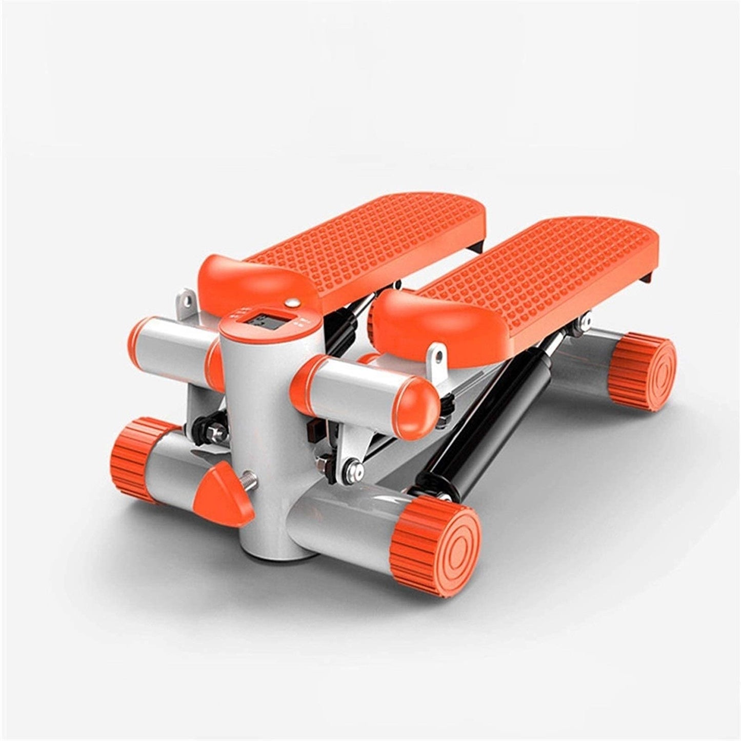ZHCWEP Mini-Stepper Swing Stepper Hydraulic Stepper Household Silent Mini Step Machine Fitness Twist Stair Stepper Exercise Equipment for Exercise Beautiful Scenery, Orange
