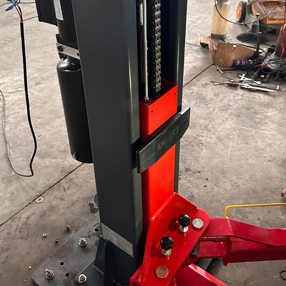 KATOOL 2 Post Lift 4.0HP 12000lbs Single Point Lock Release Car Lift Automotive Lift Truck Hoist 2 Post Car Lift for Repair Store