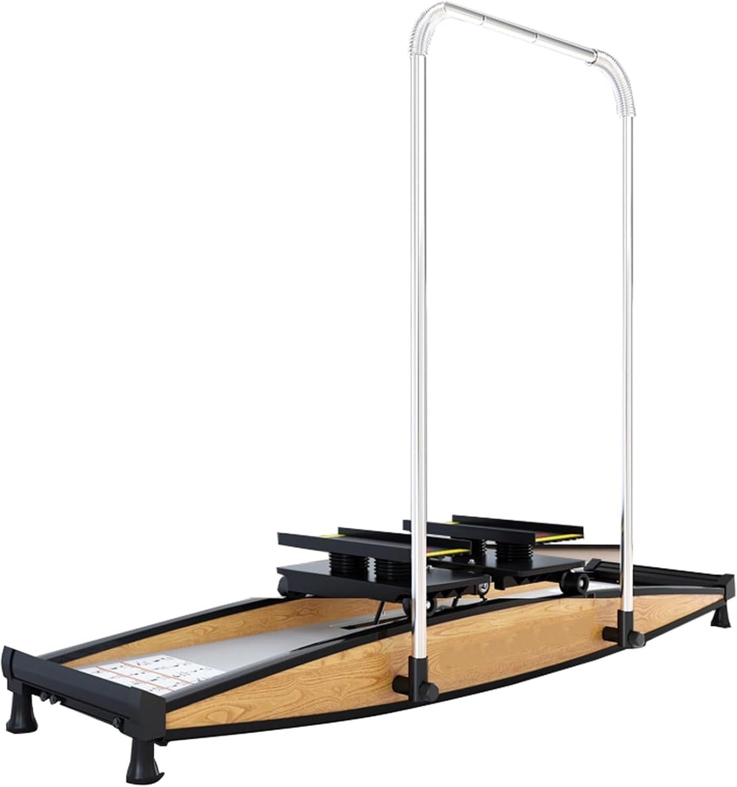 Ski Simulator，Ski Machine， Aerobic Ski Machine Exercise Equipment with Armrest Body Balance Workout