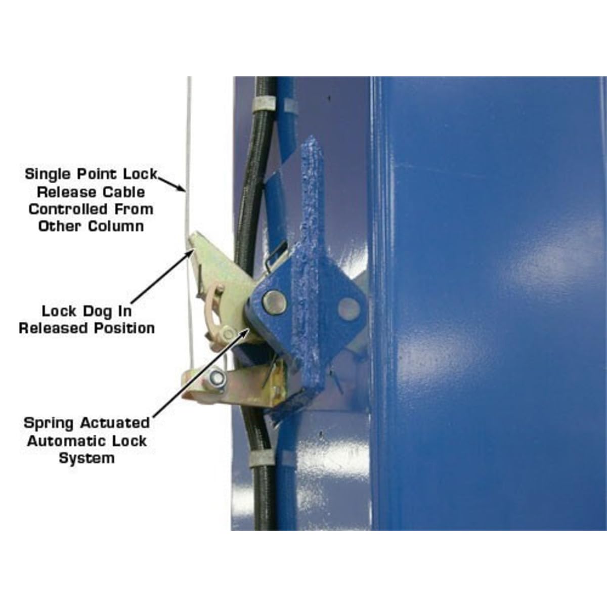 Atlas Automotive Equipment PV12PX 2-Post Commercial Grade Vehicle Lift, 14’ Minimum Ceiling Height, 12,000lb, 13'9"-14'9" Adjustable Height, Clear Floor, Extra Wide/Tall, Dual Direct Drive Cylinders