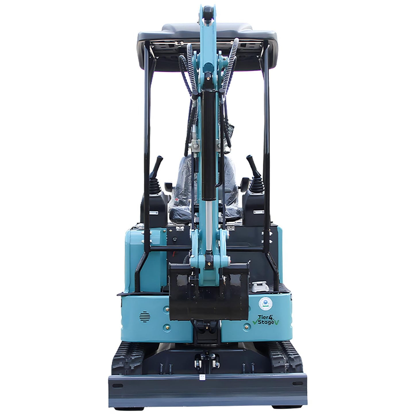 DigSwift DS-180, 1.8 Ton Diesel Mini Excavator with EPA Certified KubotaEngine, Pilot Control System, Hydraulic Thumb clamp，Bucket, US in Stock, Include 12 Months Parts Replacement Service