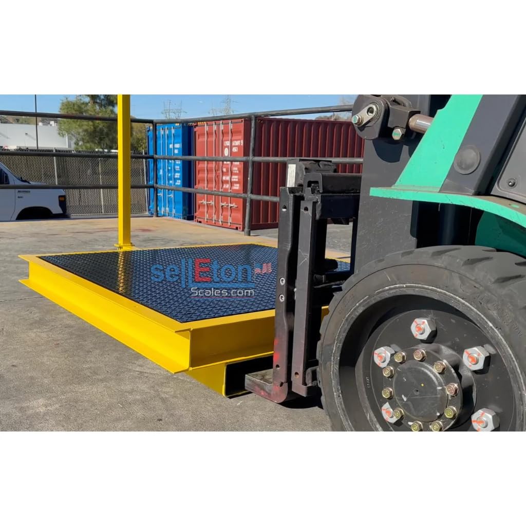 SellEton SL-800-PPF Pit Frame with Forklift Channel Easy Access (with Post & Portable) | 6' X 6' (72" x 72")