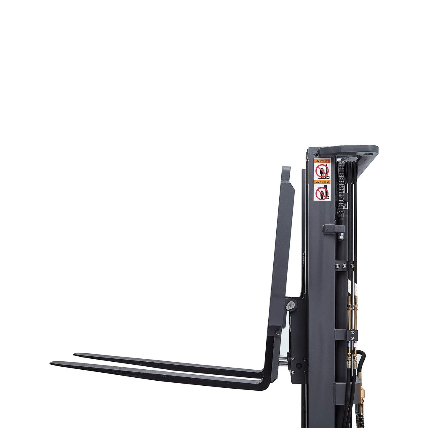 APOLLO Counterbalanced Electric Stacker Full Powered Forklift 3300lbs Capacity 177''Lifting Height Material Lift