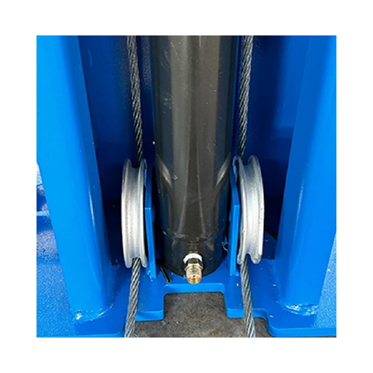 AK-H115Z Two Post Car Lift, 4.0HP 11,000 lbs Capacity, Hydraulic Vehicle Lift with Dual Point Lock Release, CE Certified 2 Post Lift