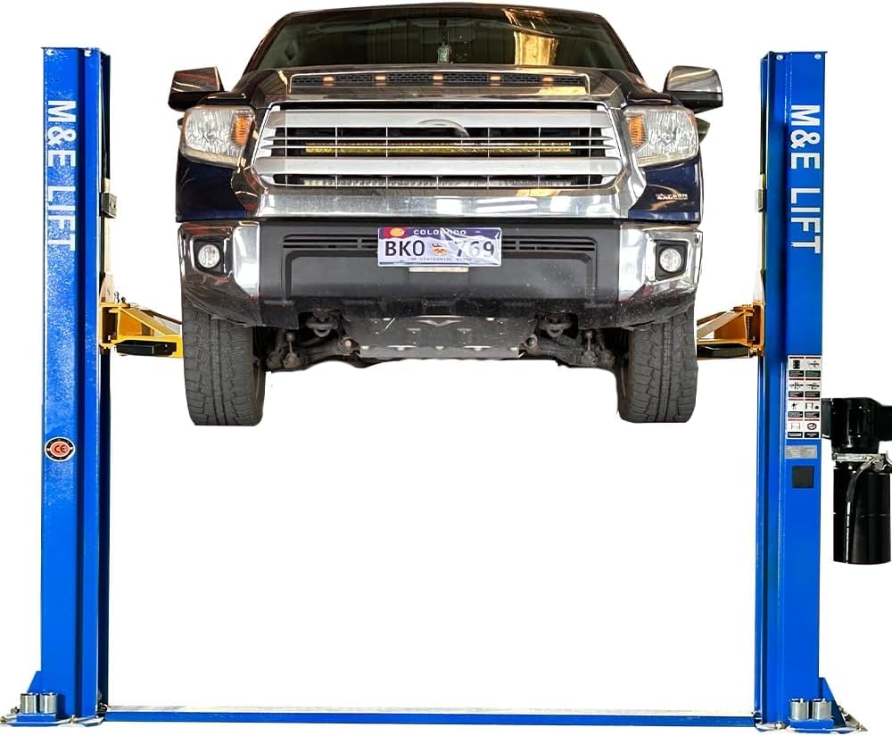KATOOL ME-H1000 Two Post Auto Lift 10000 lbs Lifting Capacity, Hydraulic Car Hoist Equipment