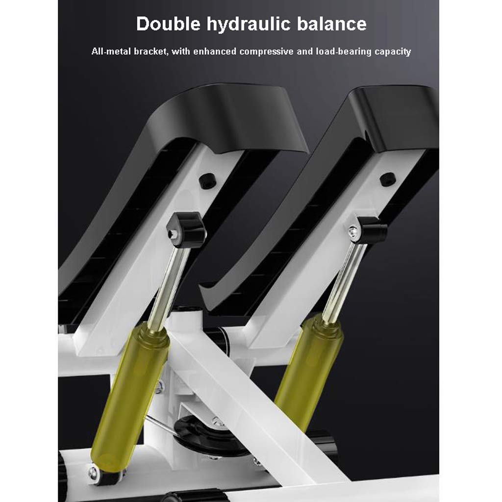 Mini-Stepper Swing Stepper Climbing Stepper Home Female Step Machine Small Stair Stepper Exercise Equipment with Resista