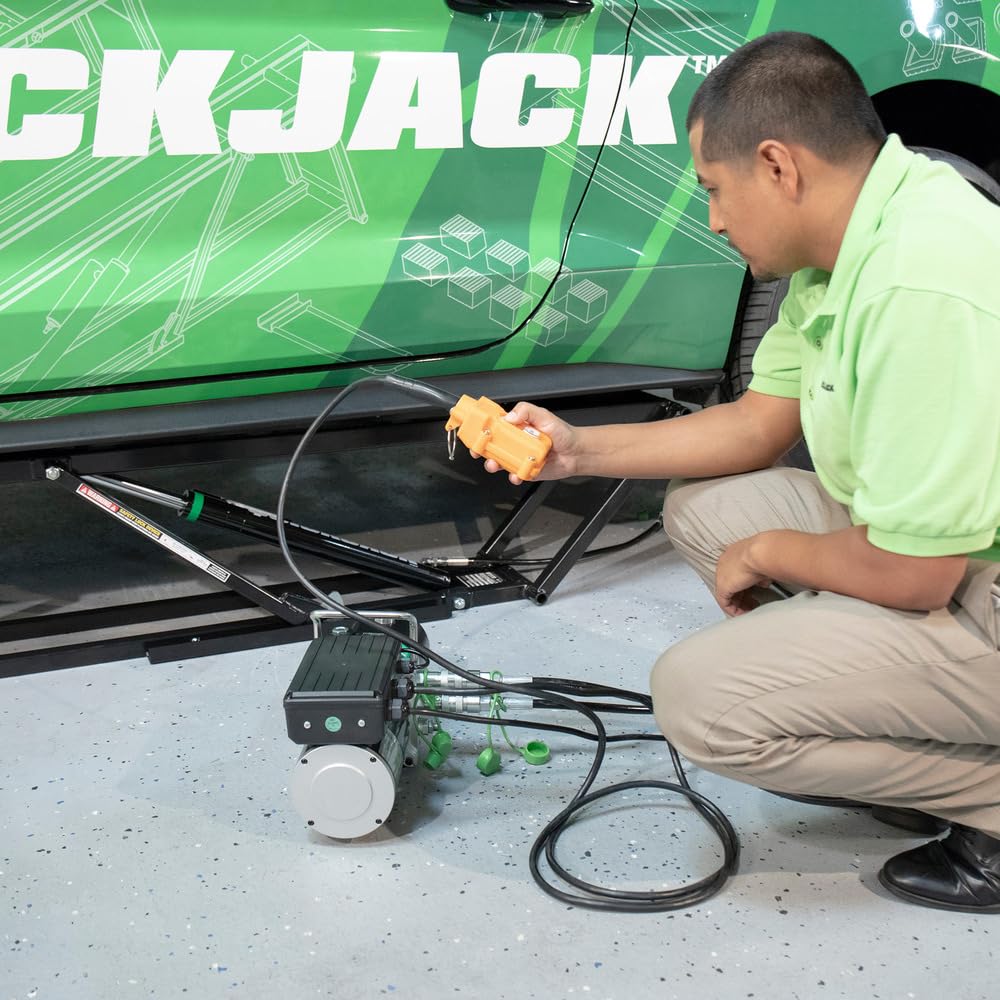 QuickJack BL-3500SLX Portable Car Lift - 3,500-lbs. Capacity, Designed for Small Wheelbase Vehicles, Perfect for Auto Repair in Garage, Shop or Home Use