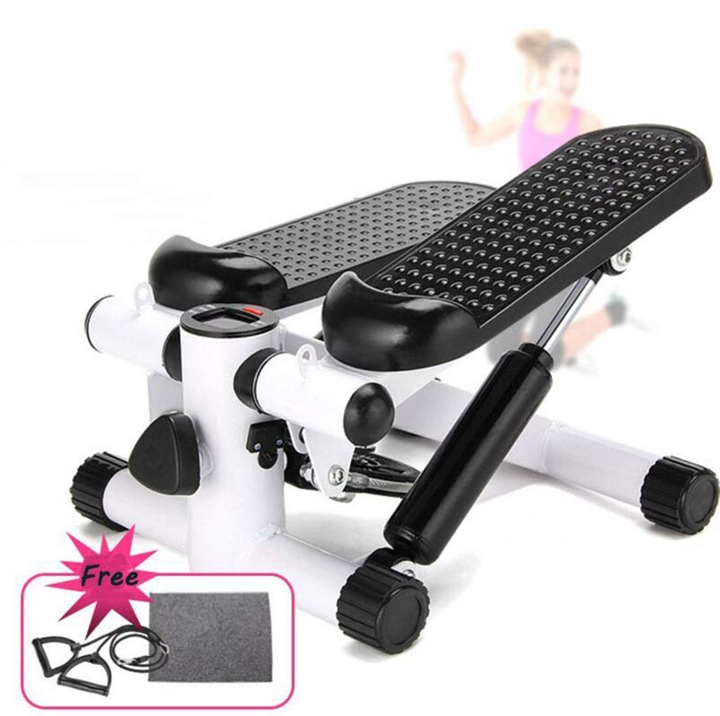 ZHCWEP Stepper,Stair Stepper Exercise Stepper Machine Vertical Climber Climbing Machine for Home Gym Body Workout Folding Exercise Cardio Workout Machine Stair Stepper, Red