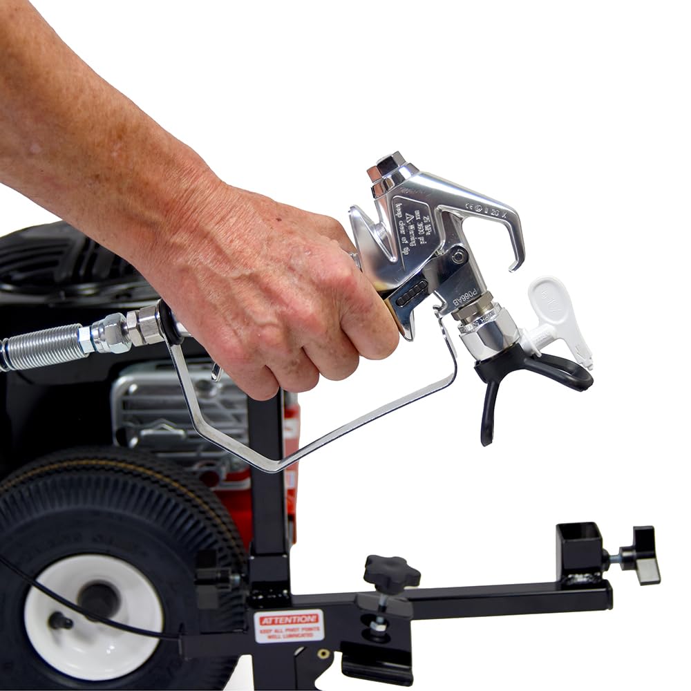 Athletic Field Airless Striping Machine (Model# 4250 Part# 10003947) | Pavement & Warehouse Striping | High Pressure | Light Weight | 3000 PSI Spray Pump | Fix Uneven Athletic Fields | Made in USA