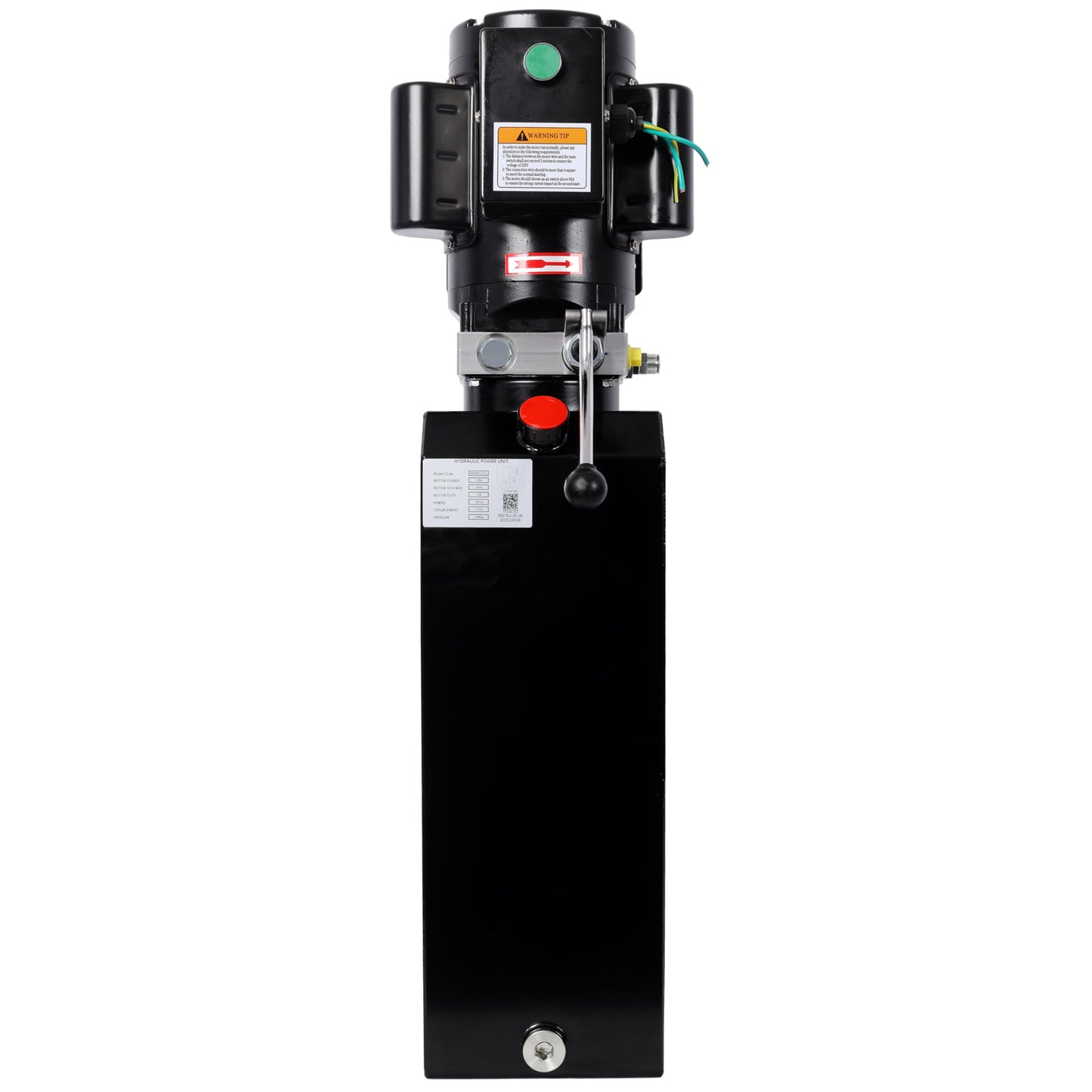 16 Quart Hydraulic Power Unit for Car Lifts, 220V Single Phase 3HP Pump with 3420 RPM Motor, 2950 PSI Replacement for 2-Post/4-Post Lifts, Heavy Duty Continuous Duty