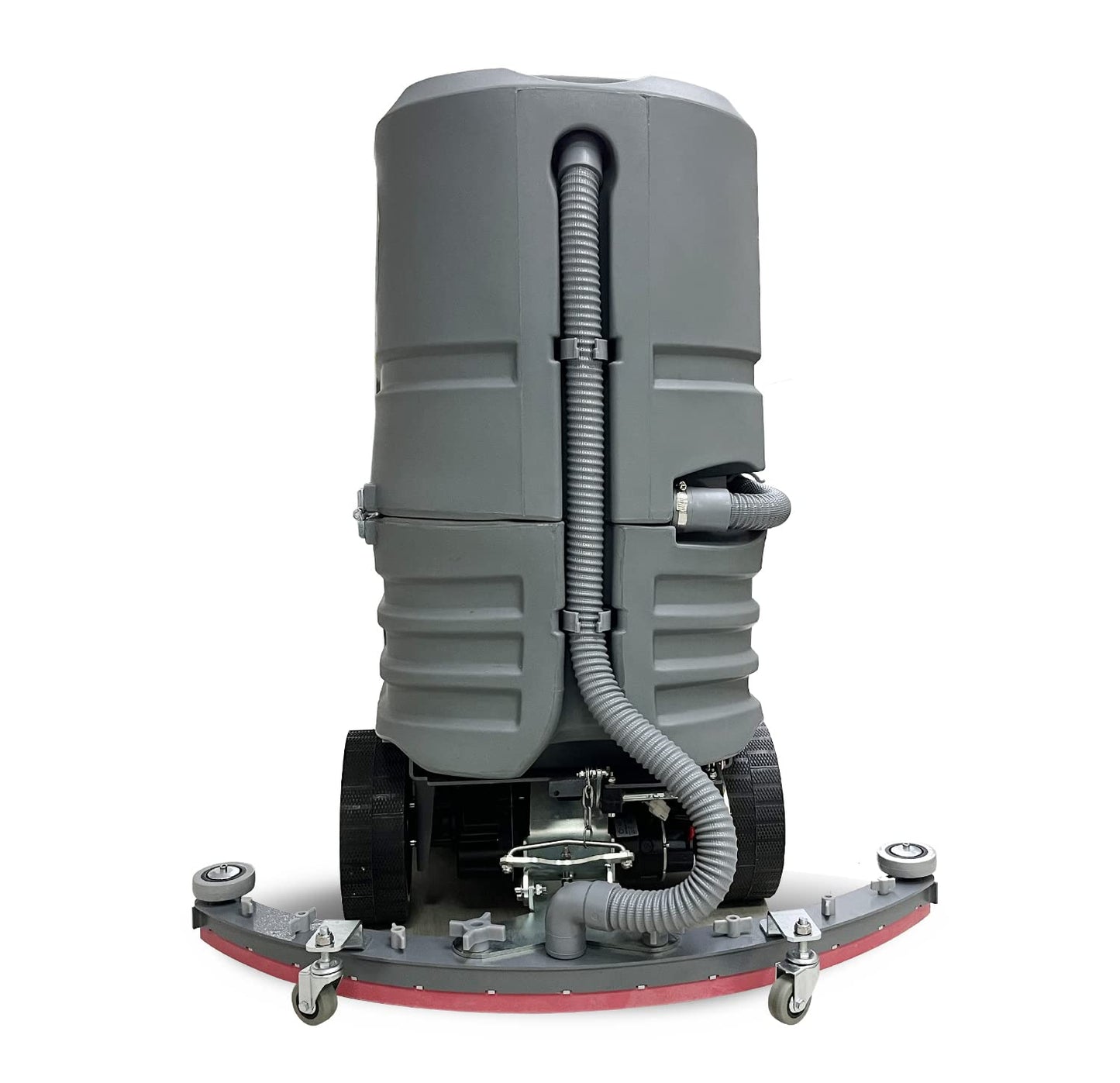 Emotor Ride-On Floor Scrubber Machine 21" Brush w/ 38 Inch Squeegee, 21.1 Gallon Tank Automatic Commercial Riding Floor Cleaning Scrubber, Strong Vaccum Motor 550W Cleaning Efficiency 52,204 ft²/hr