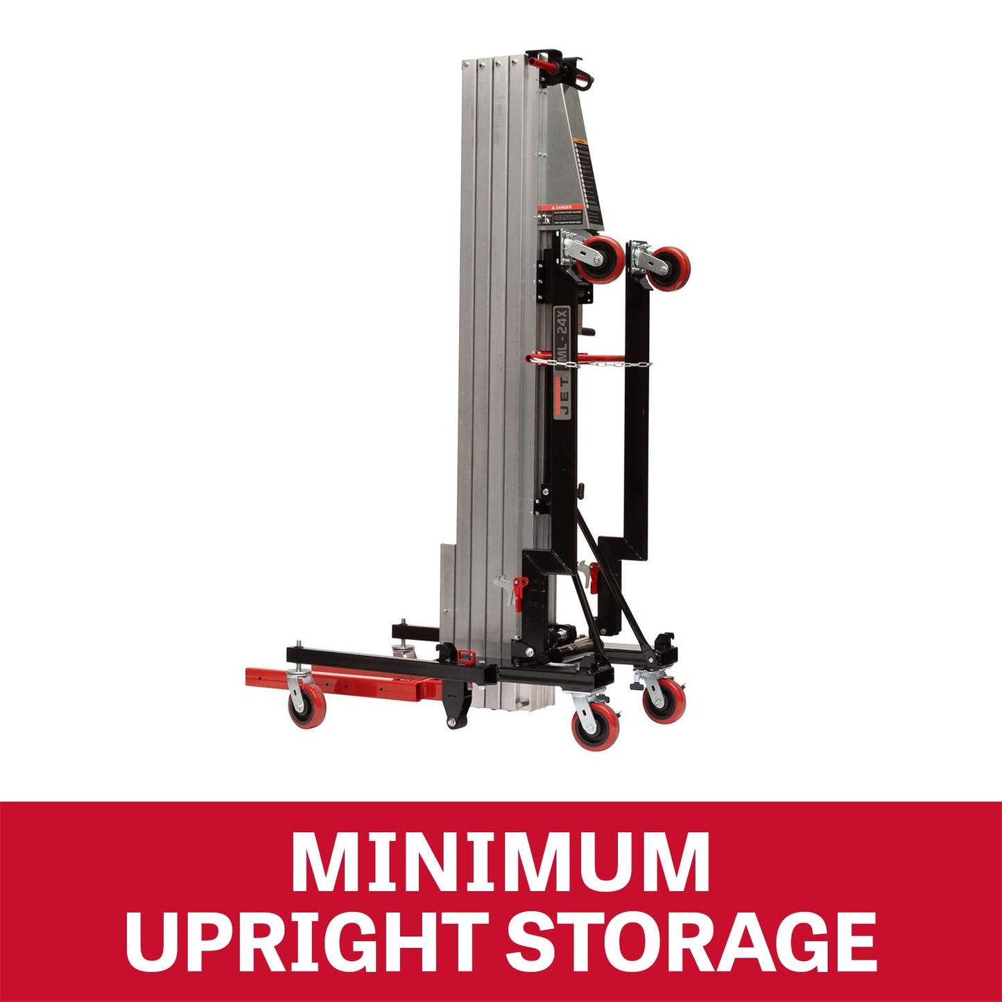 Jet Material Lift, 24 Ft. Lift Height, 650 Lbs. Capacity (JML-24X)