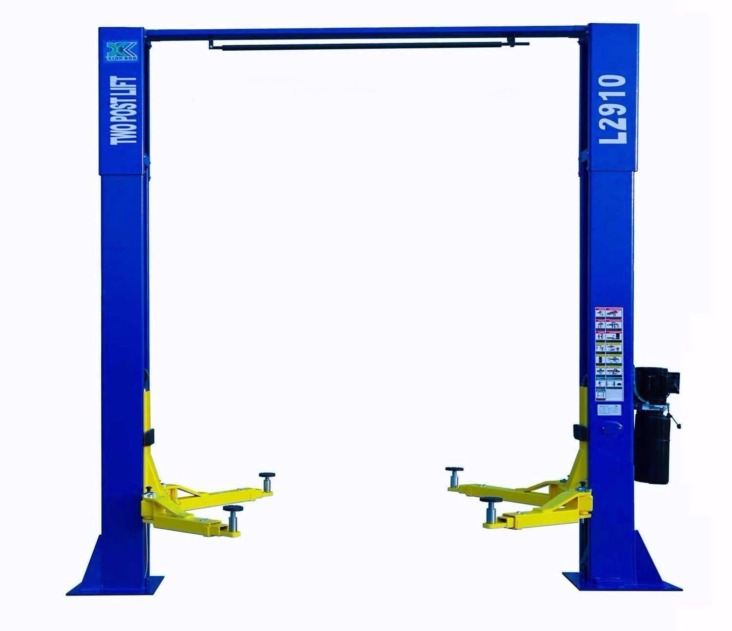 XK-9,000 LB Over Head L 2910 220V 2 Post Lift Car Auto Truck Hoist with 12 Month Parts Replacement
