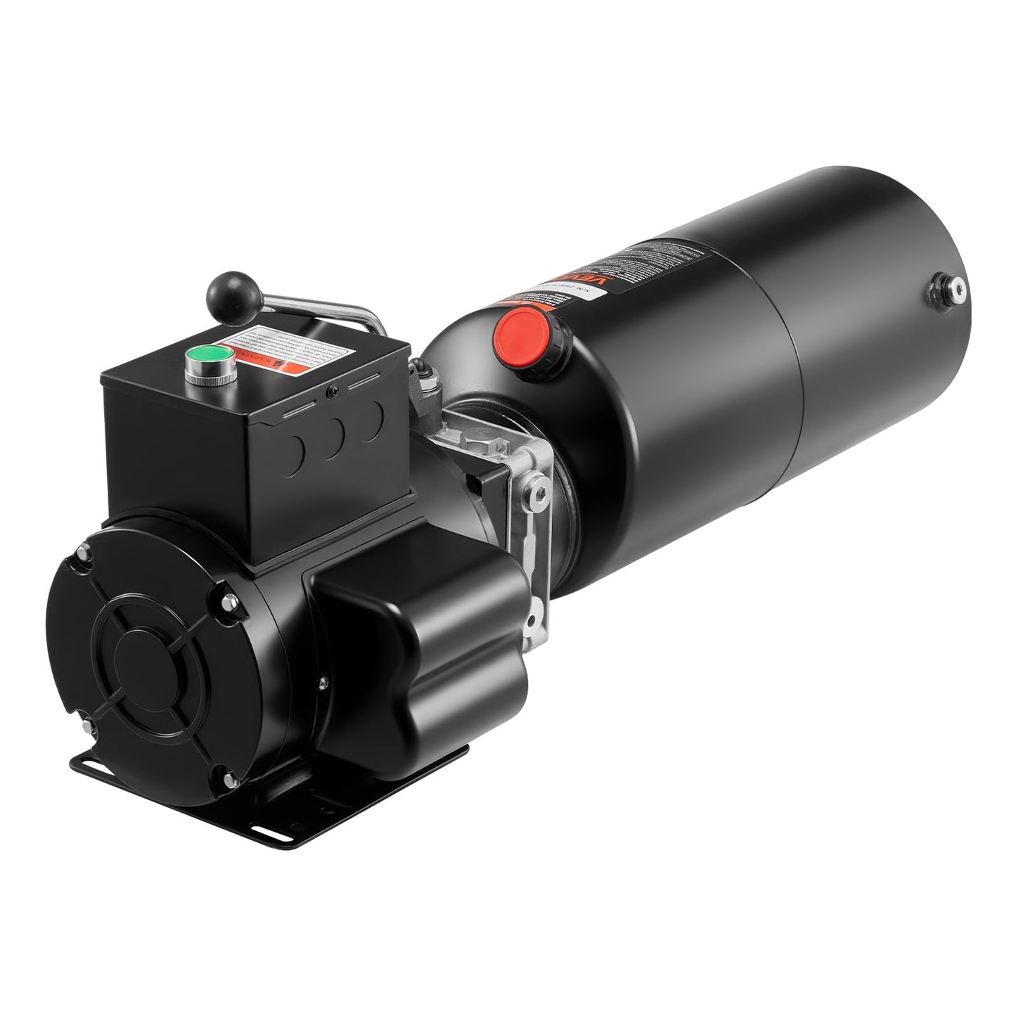 Vevor 110V 10 Quart Hydraulic Power Unit Automotive Hydraulic Pump Dump Trailer Vehicle Mounted Lifter Auto Shop Repair Car Lift Power Unit for Two and Four Post Lift Auto Hoist
