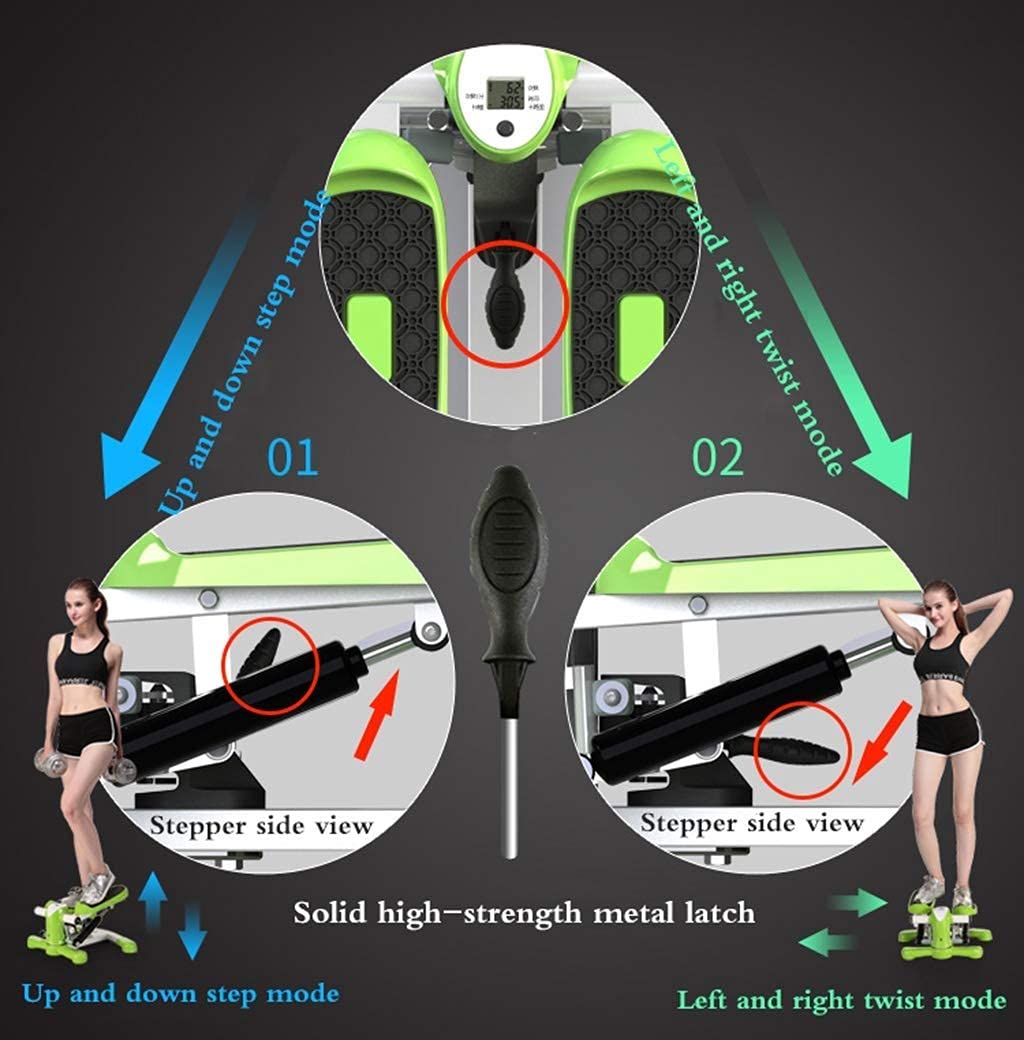 Mini Stepper Exercise Stepper Machine Legs Arms Thigh Toner Toning Machine Workout Training Fitness Stair Steps New