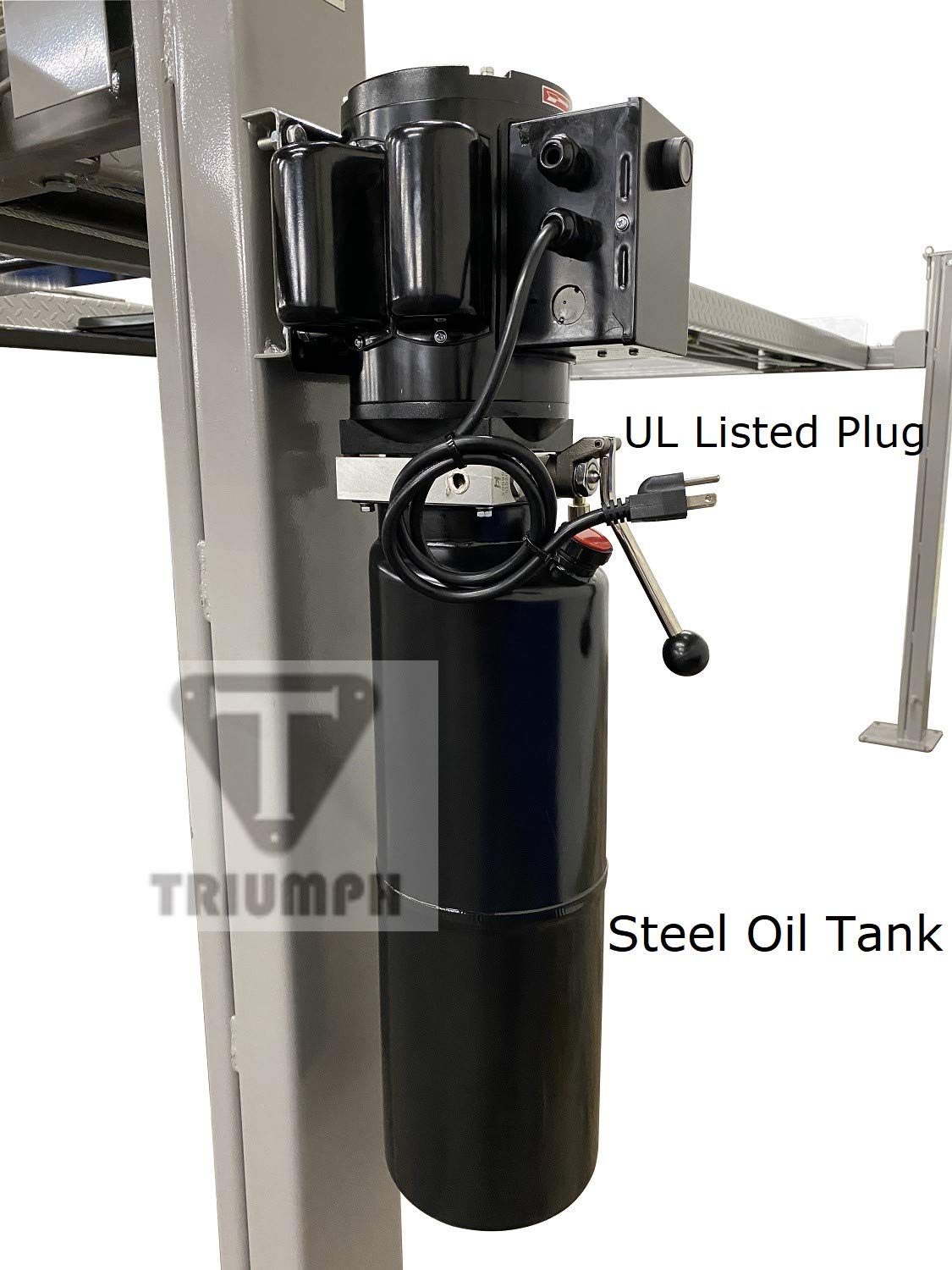 Triumph NSS-8SQ Classic Lift Shorter 8000lbs 4 Post Storage Service Car Auto Lift Truck Hoist