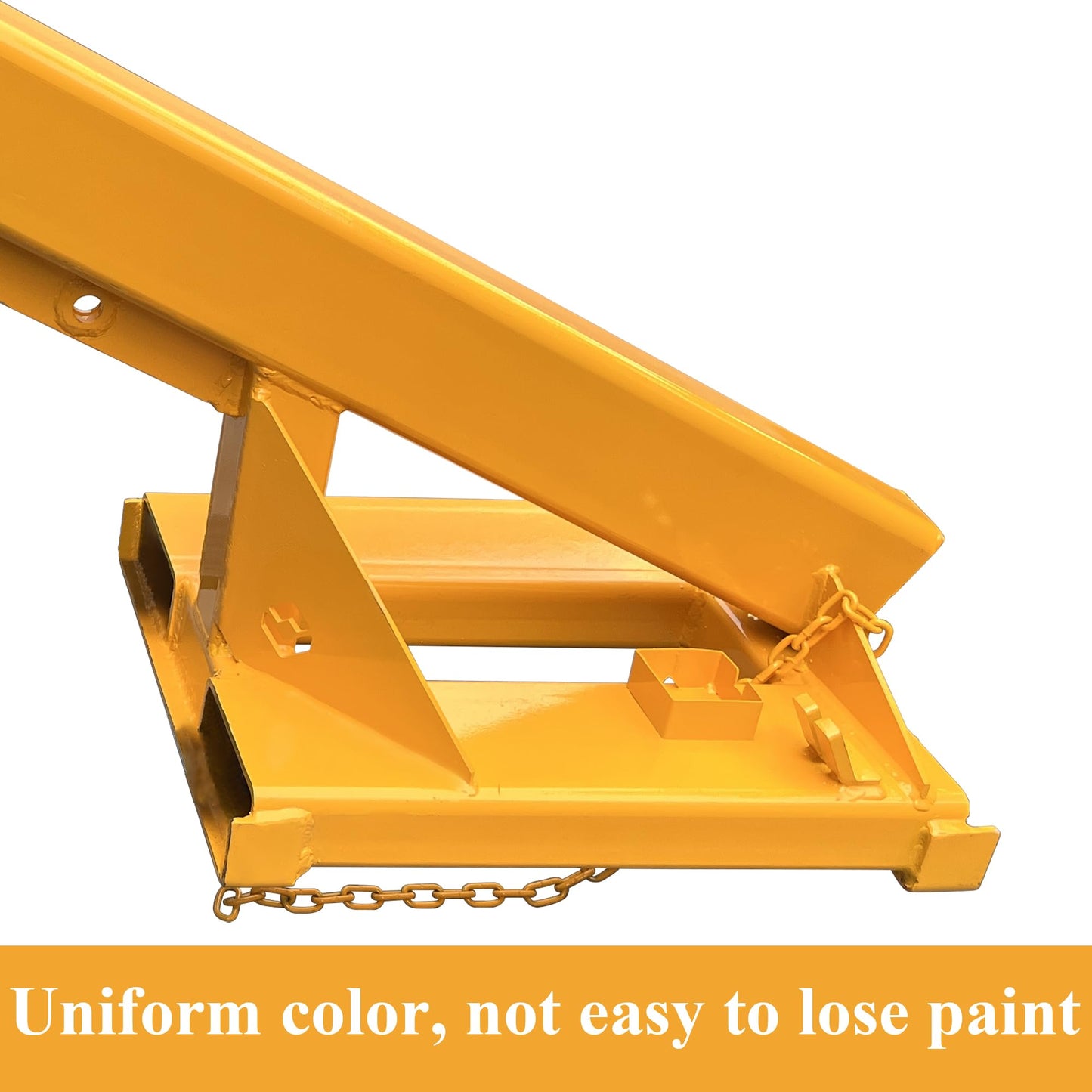 HQHAOTWU Forklift Jib Boom Crane 6600lbs Capacity Telescoping Mobile Crane Industrial Adjustable Forklift Lifting Hoist Truss Jib Boom Hook Manual Telescopic 63in-98in for Warehouse & Factories