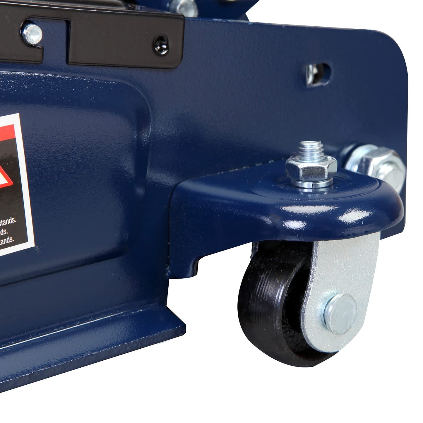 Big RED 2.5 Ton (5,000 lb) Low Profile Hydraulic Trolly Jack, Blue, AT825051UR