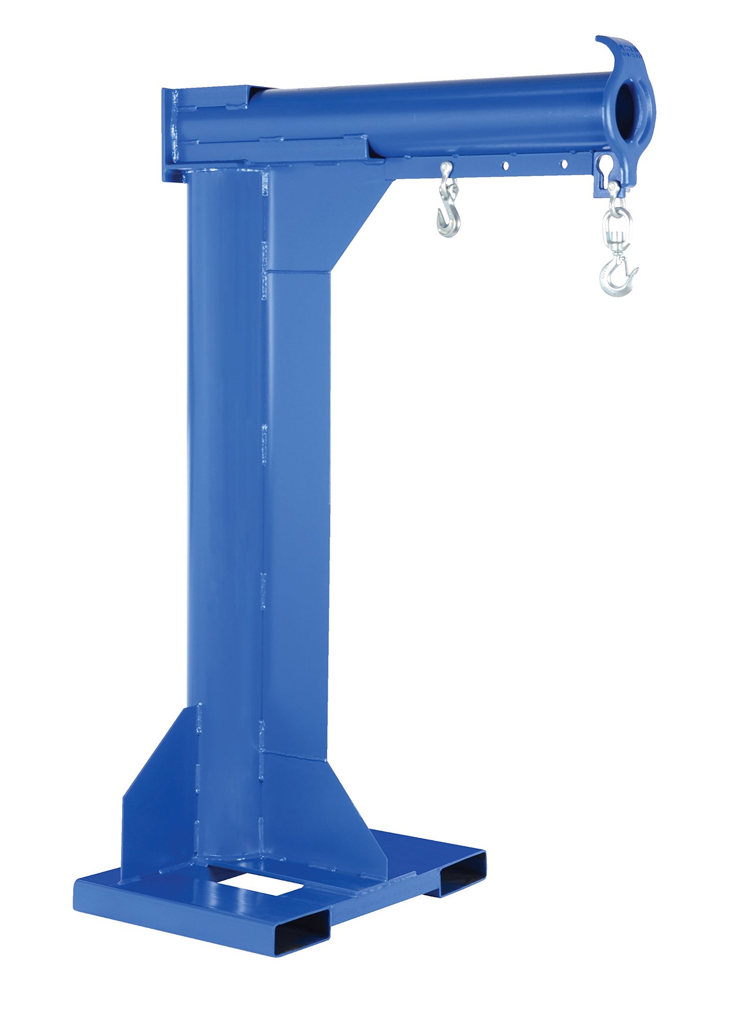Vestil LM-HRNT-6-24 Steel High Rise Non Telescoping Boom 24 In. Fork Pocket Center 6,000 Lb. Capacity Blue
