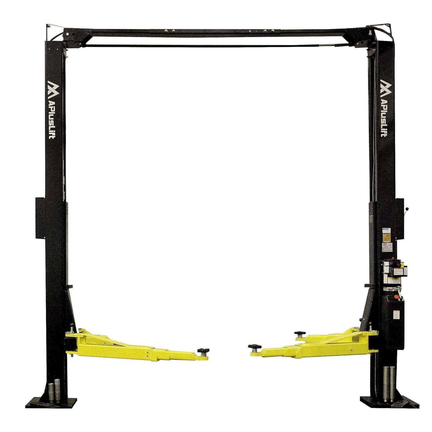 APlusLift ALI Certified Falcon TR-10CX 166" Tall 10000LB 2-Post Overhead Direct Drive Single Point Release Car Lift/Industry Leading 3 Year Warranty