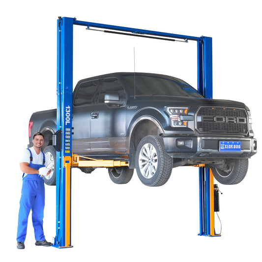 XK-1300L Auto Lift 220V Car Lift 3+3 Enhanced Lifting Arm Capacity 13000 Lbs Overhead Truck Hoist with 36 Months Parts Replacement
