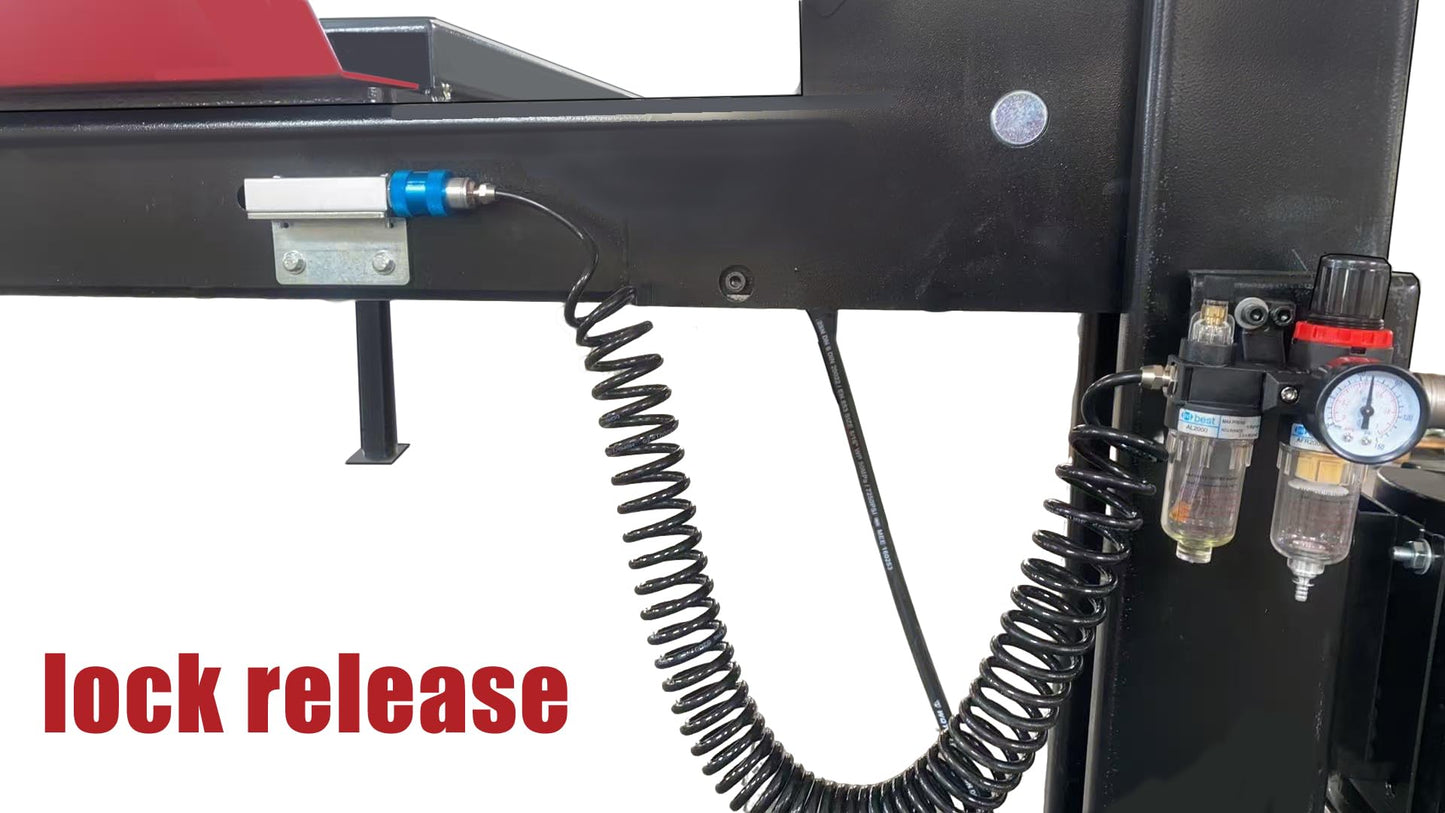 KT-4H120PX 12,000 Lbs 220V 4 Post Lift Alignment Commercial with 7000Lbs Rolling Jack Heavy Duty Four Post Automotive Car Lift, 86.9" Lift Height 79" Drive-Thru Height for Repair Shop