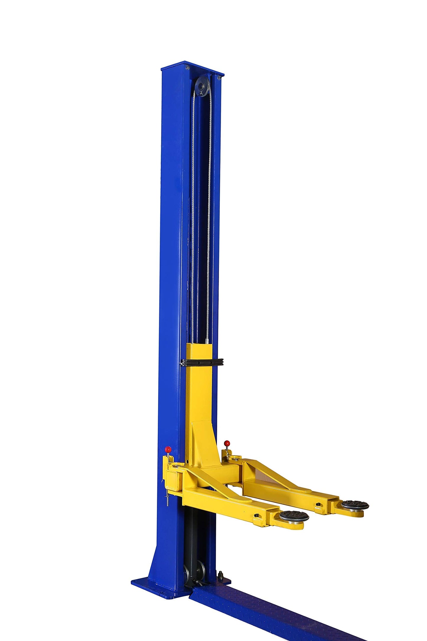 APlusLift HW-9KFL 9,000LB 2-Post Floor Plate Car Lift/Industry Leading 3 Year Warranty
