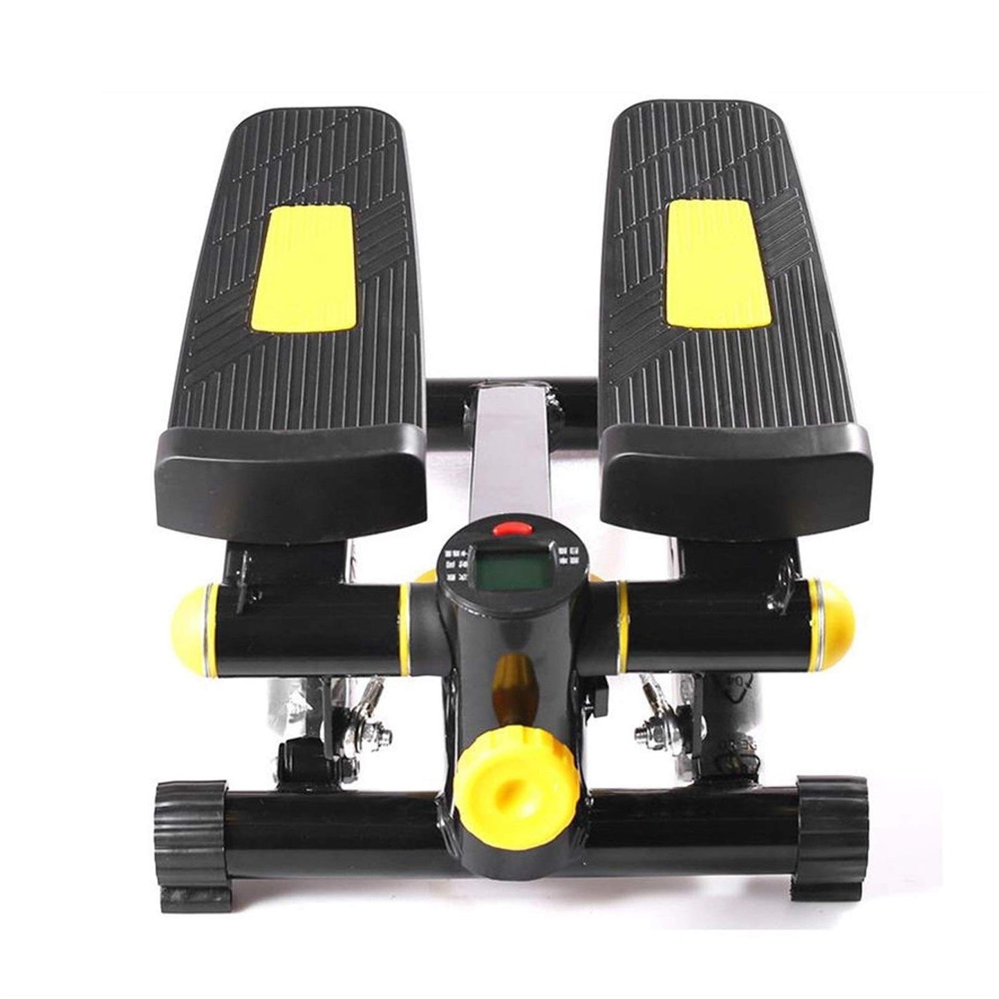 Stepper,Mini-Swing Portable Twist Stair Twisting Step Fitness Machine Household Installation Free with Adjustable Resistance Bands and Monitor