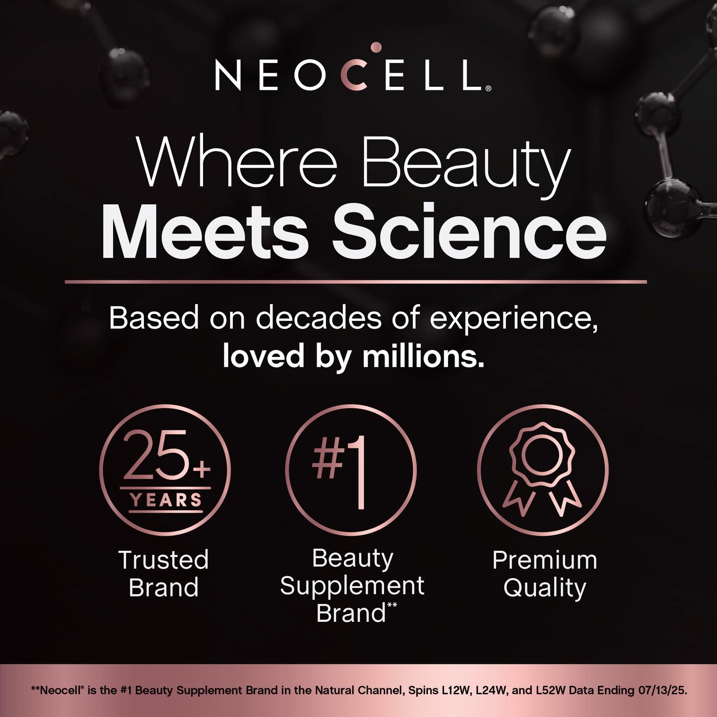NeoCell Biotin Collagen Keratin Supplement | 80000mcg | 60 Capsules | Beauty B-Complex | Plus Hyaluronic Acid | Hair, Skin, and Nails