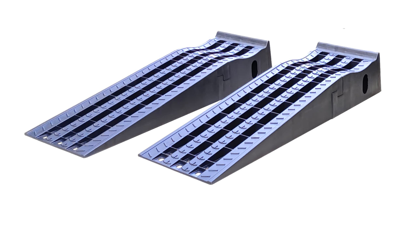 MaxxHaul 50709 Detachable Extendable Car Ramp Set, Portable Car Ramps With 3,250 lbs Maximum Weight Capacity Per Ramp 6,500 lbs Per Pair