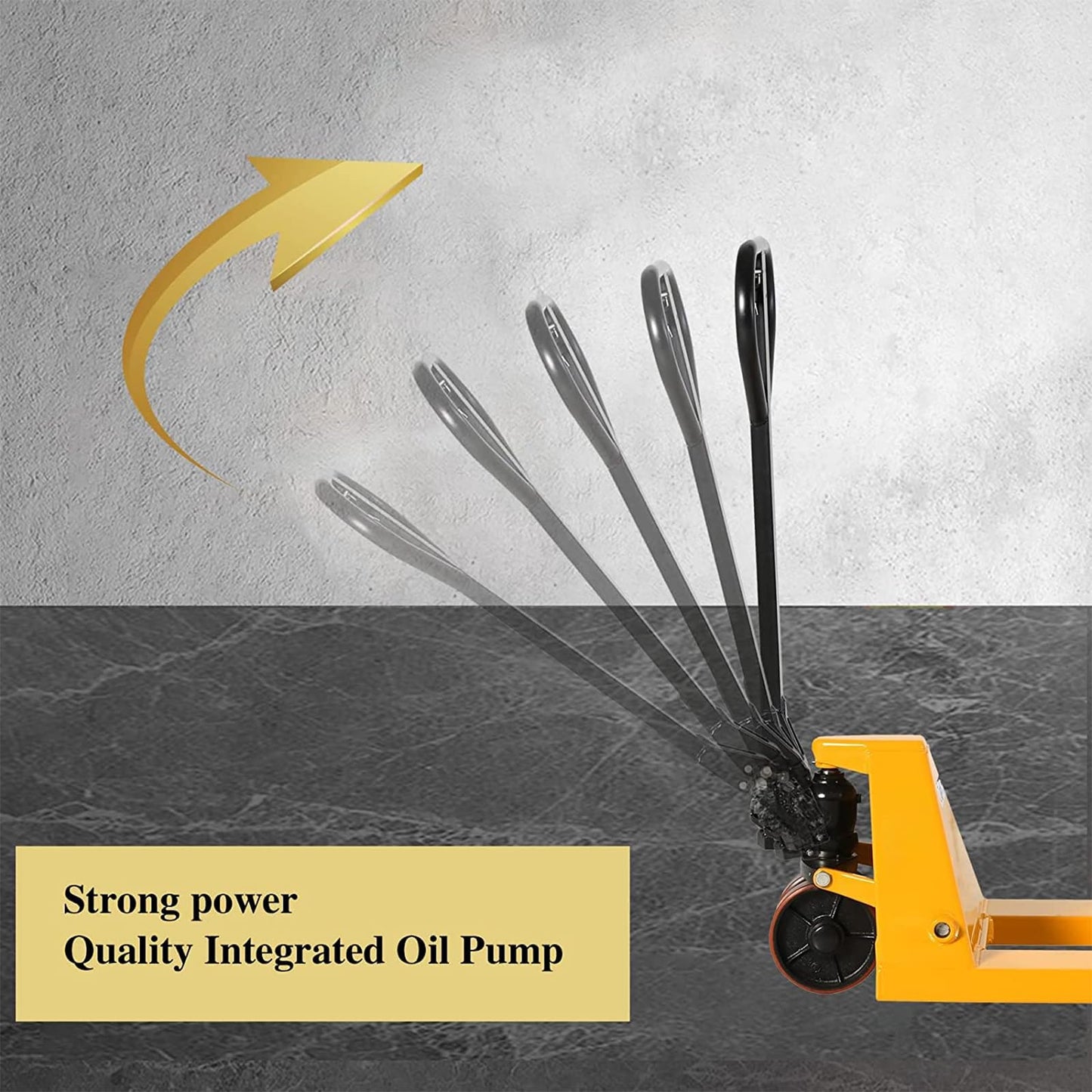 Tory Carrier Manual Pallet Jack Hand Pallet Truck 48" L x 27“W 4400lbs Capacity