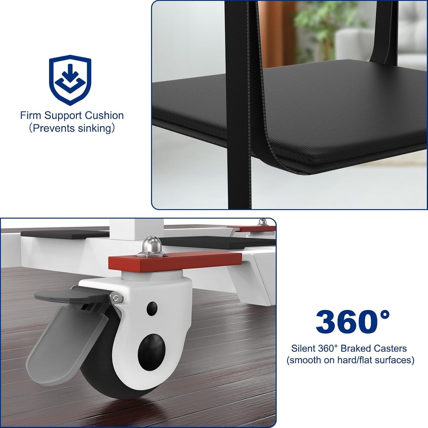 Patient Lift Transfer Chair, Transfer Lift Chair for Disabled, Wheelchair to Car Transfer Devices, Height Widths Adjust Transfer Chair for Elderly and Disabled (C)