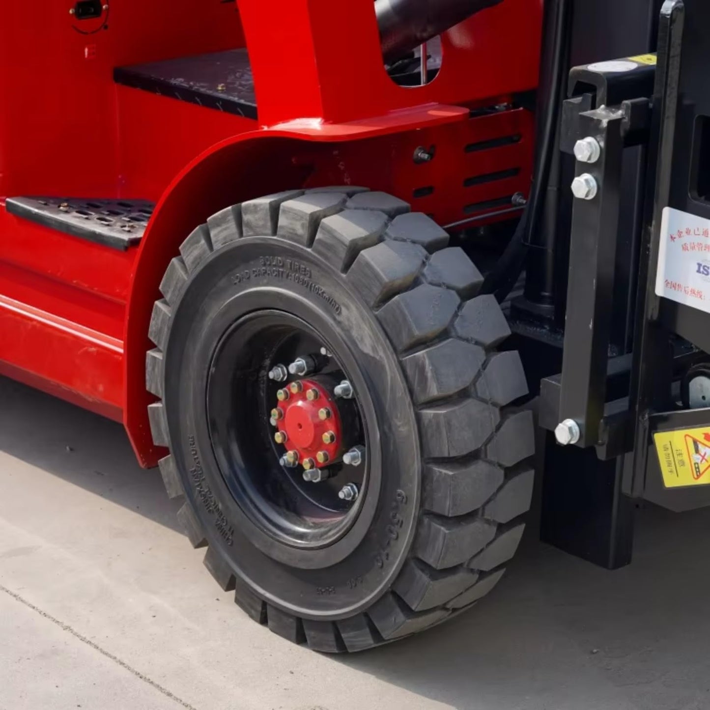 Fast Charging Industrial Lift Truck, 5000lbs Lithium Ion Electric Forklift, 3-Wheel Counterbalance Reach Truck, Warehouse Stacker Equipment
